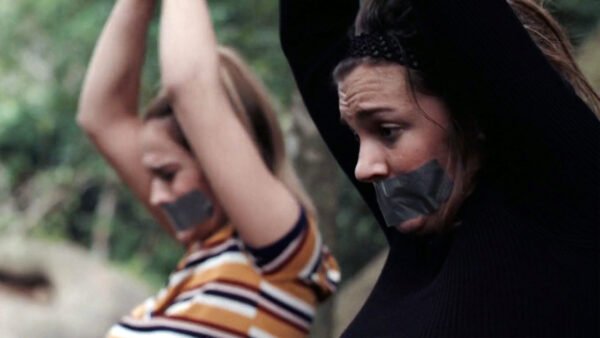 Jo Liakos and Nicoletta Hanssen kidnapped bound and tape gagged in Devil's Tree: Rooted Evil - thumbnail