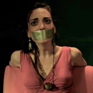 Nahia Laiz is kidnpped chair tied and tape gagged in Short Film Toma Unica - thumbnail