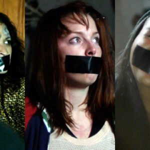 Hannah Marie Moore, Niki Edwards, Kereisha Harrell kidnapped bound and tape gagged in short film The Family That Prays - thumbnail